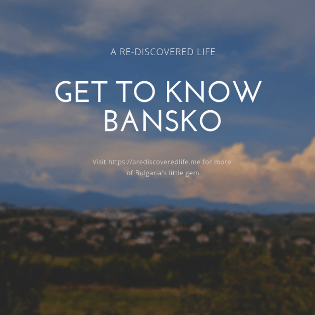 Get to know bansko bulgaria